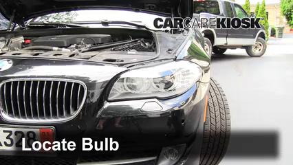 2012 BMW 528i xDrive 2.0L 4 Cyl. Turbo Éclairage Feux de croisement (remplacer l'ampoule)
